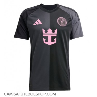 Camisa de time de futebol Inter Miami Rodrigo De Paul #7 Replicas 2º Equipamento 2025-26 Manga Curta Camisa de time de futebol Inter Miami Rodrigo De Paul #7 Replicas 2º Equipamento 2025-26 Manga Curta